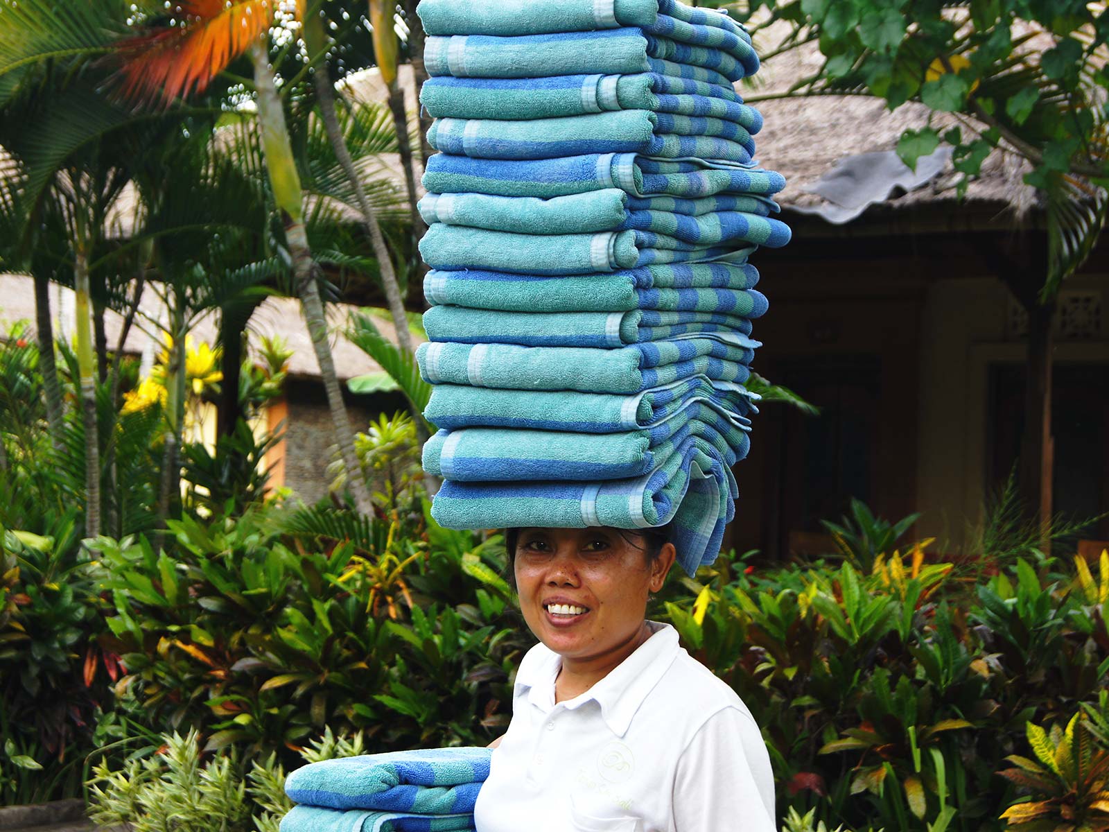 tips duurzaam toerisme handdoeken hotel in pemuteran bali