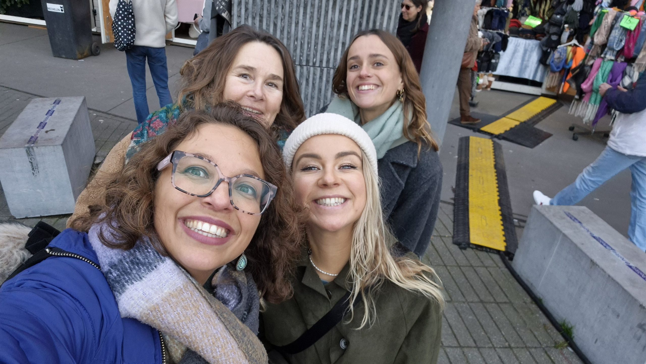Maudy Denise Eva en Lisa in Mechelen