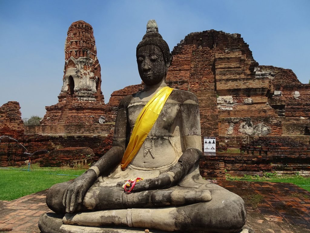 rondreis thailand ayutthaya wat mahathat 2
