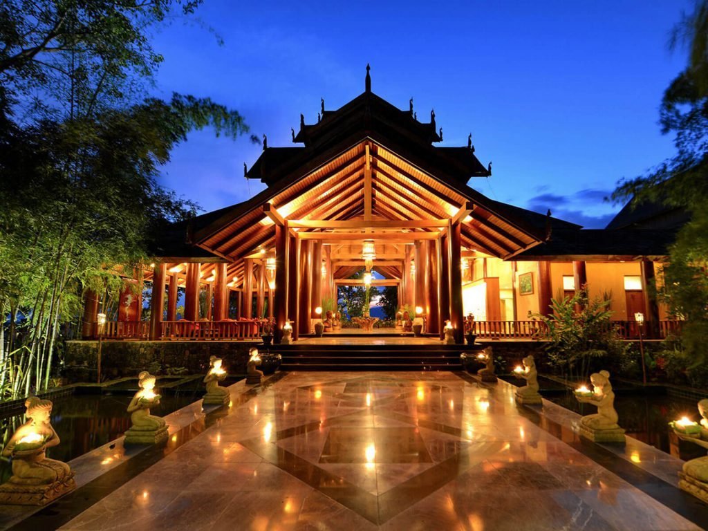 Inle meer, Aureum Palace resort | Rama Tours