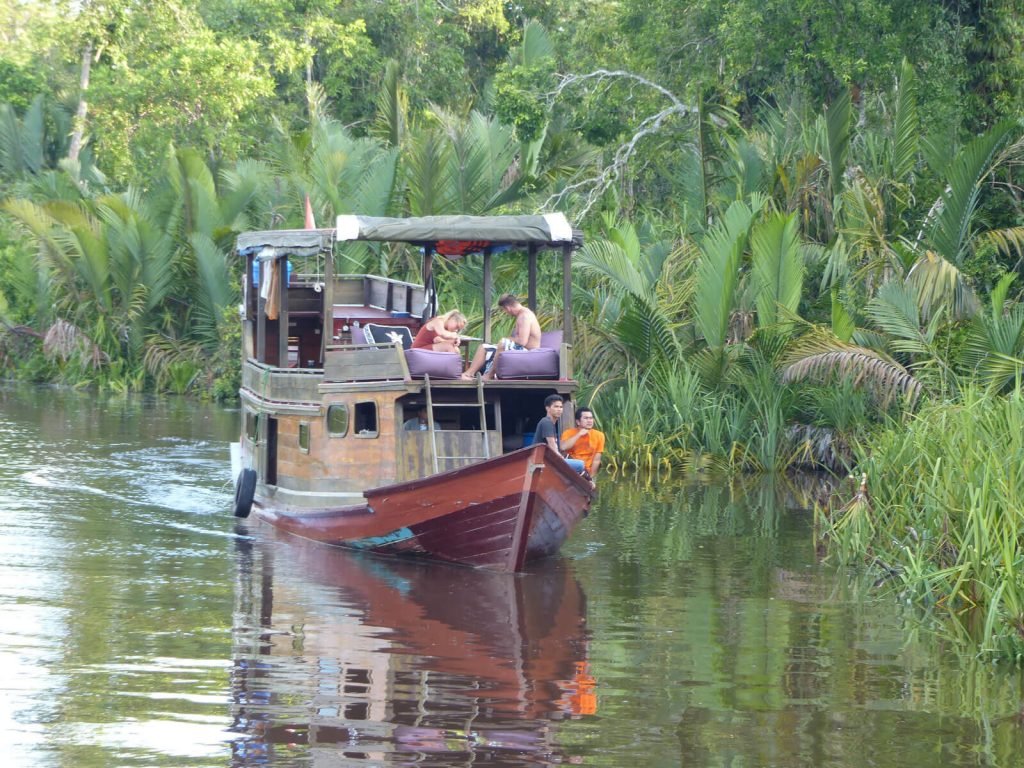 rondreis kalimantan tanjung puting klotok boot 3