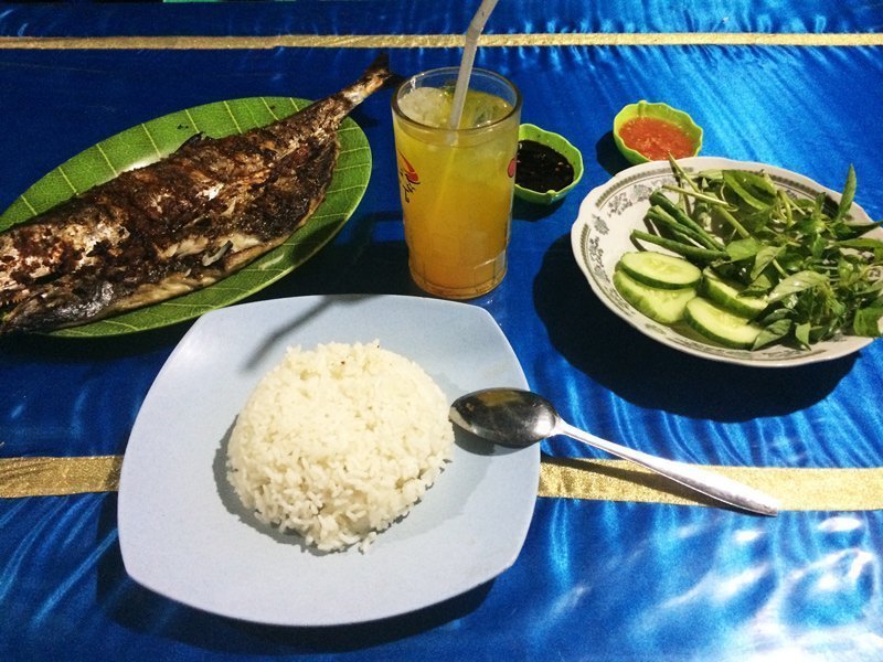 De lekkerste vis in Waingapu op het eiland Sumba