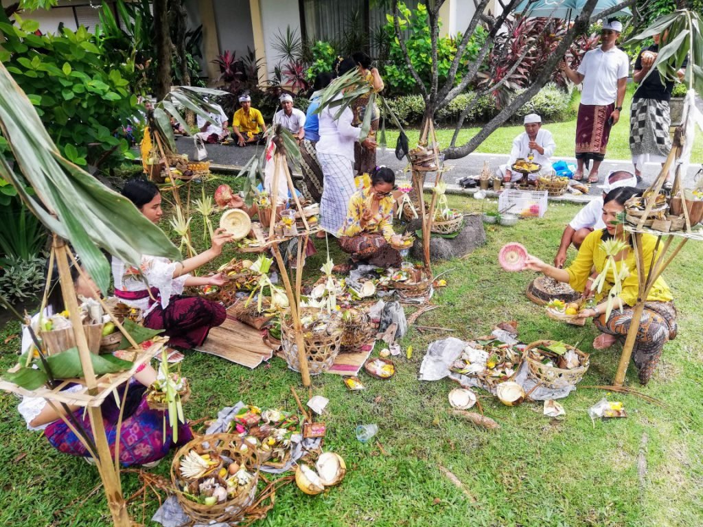 Nyepi Day rituelen