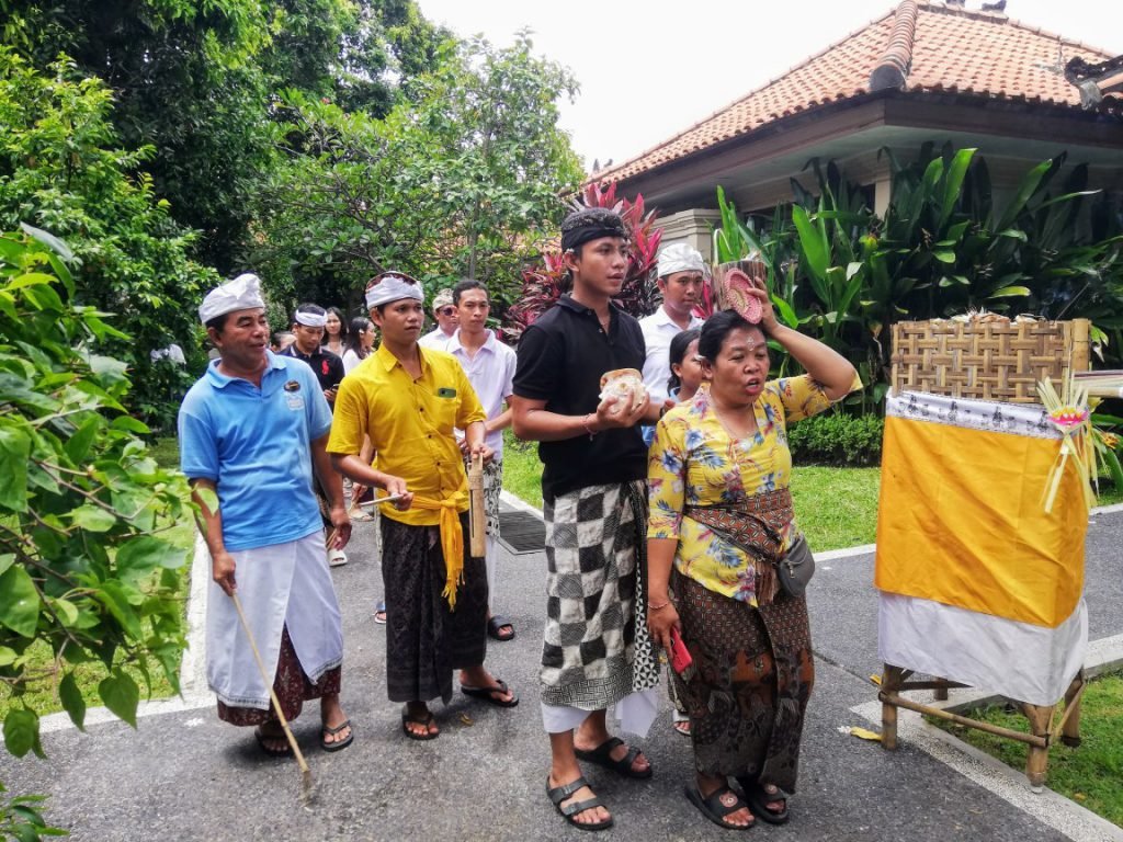 Nyepi Day rituelen