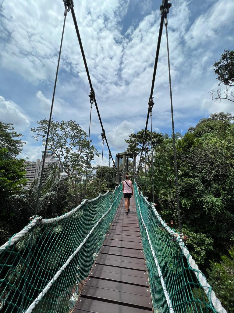 Kuala Lumpur brug collega Lisa