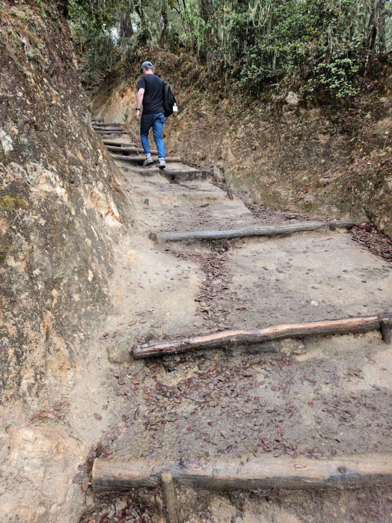 Wandelroute Tiger's Nest, trap Jón