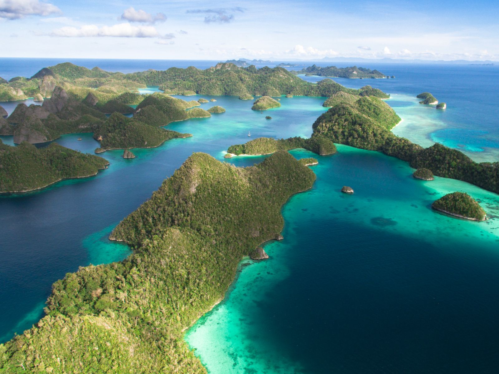 Rondreis Papua, Misool, bovenaanzicht