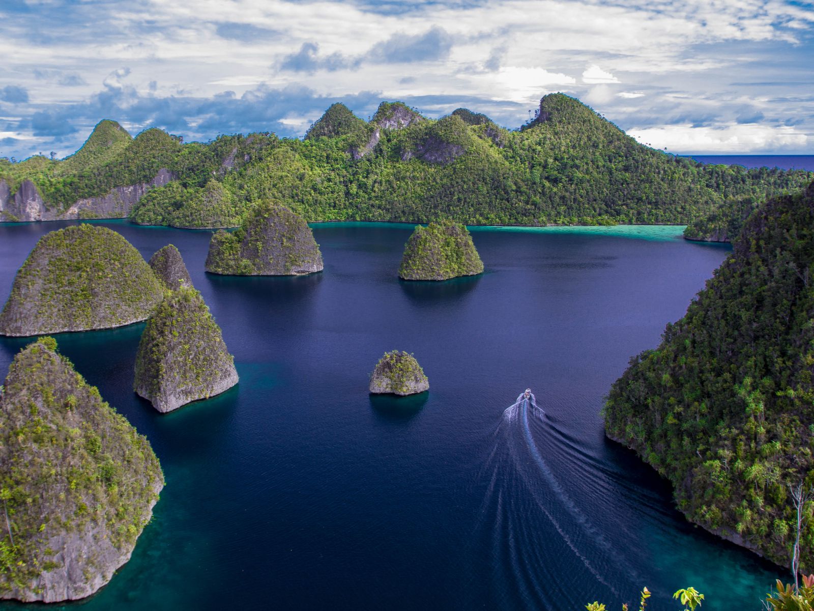 Rondreis Papua, Raja Ampat, uitzicht