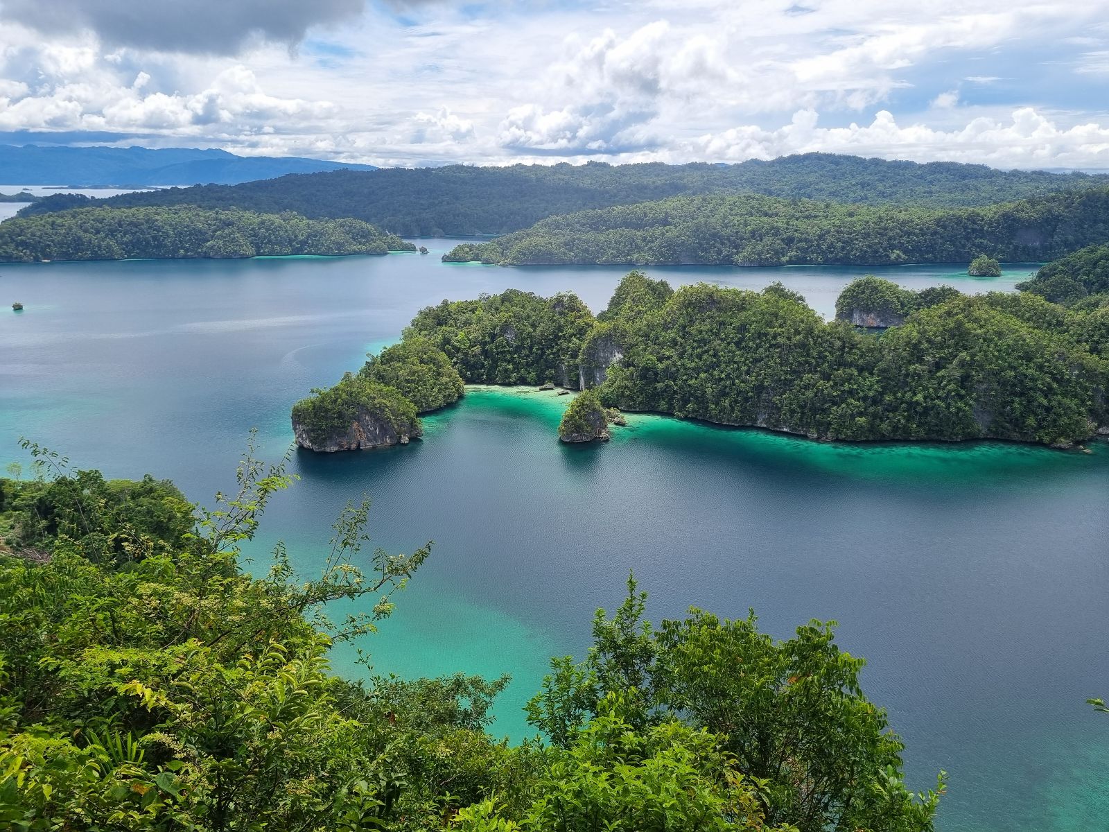 Rondreis Papua, Triton Bay, bovenaanzicht