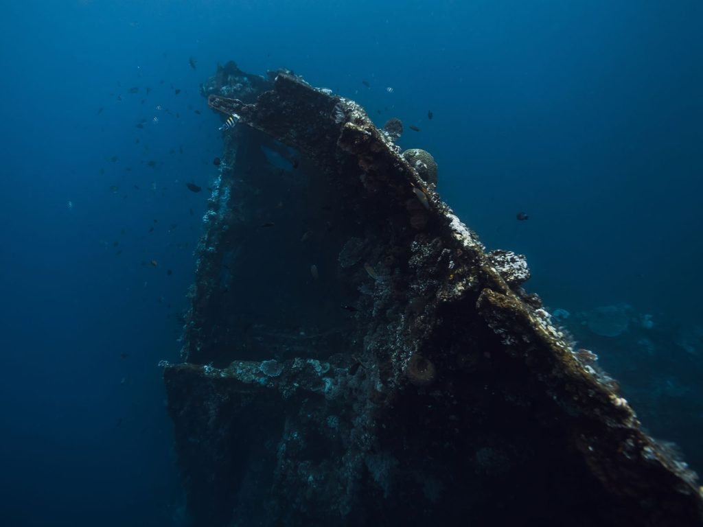 Rondreis Bali, Tulamben, USAT Liberty wreck, wrakduiken